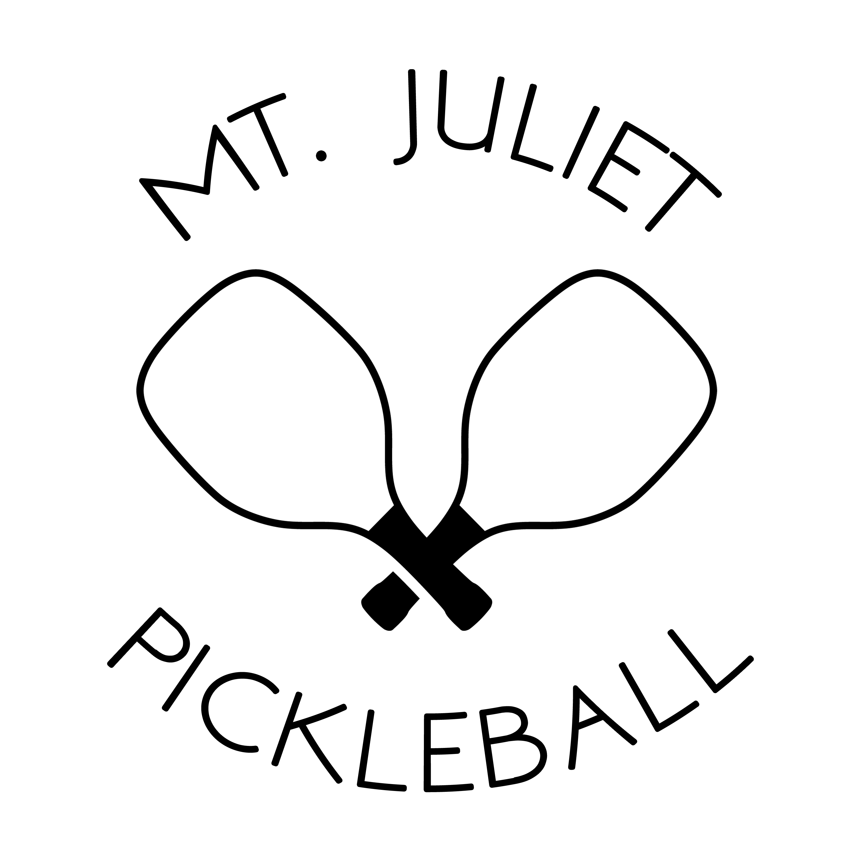 Mt Juliet Pickleball Logo